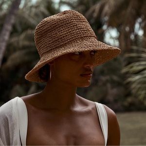 Monday Swimwear Saint Jean Bucket Hat - Natural